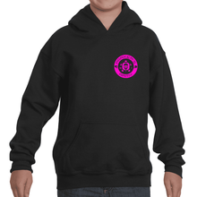 Load image into Gallery viewer, Round Logo Youth Hoodie