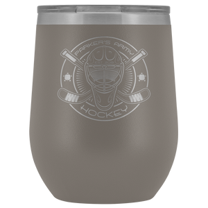PARKER'S ARMY HOCKEY WINE TUMBLER (variety of colors)