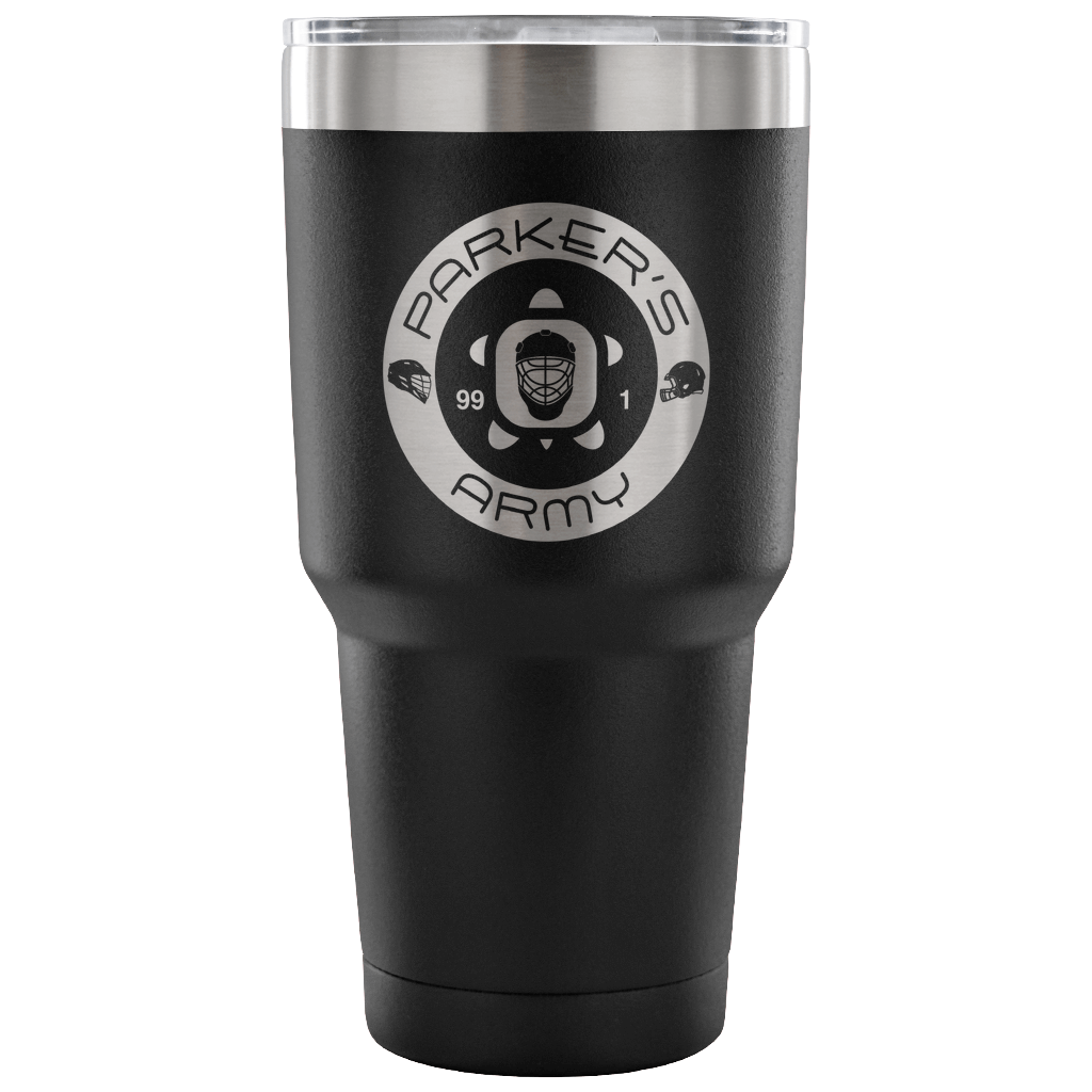 30oz. Etched Tumbler (variety of colors)