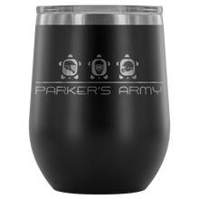 Load image into Gallery viewer, 12oz. Etched Wine Tumbler (variety of colors)
